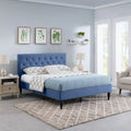 Upholstered Queen Platform Bed by
