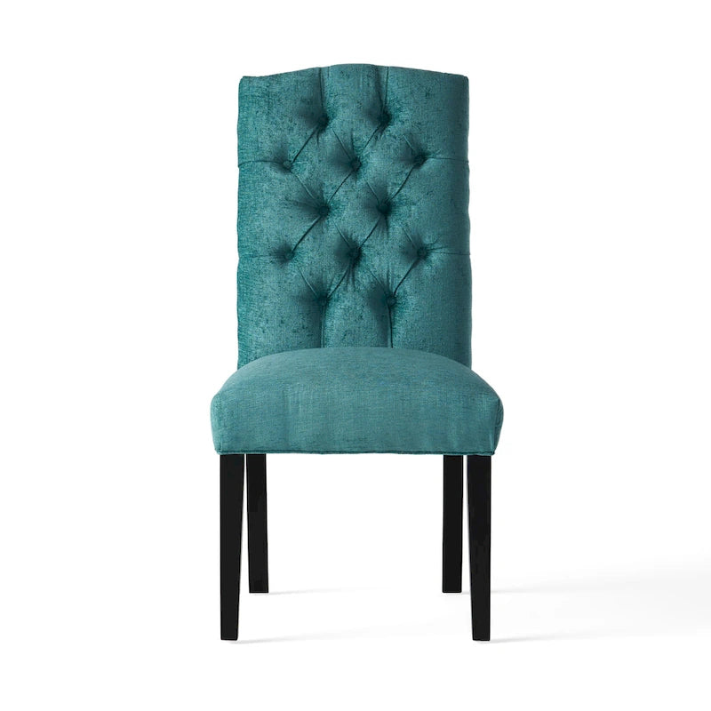 Upholstered Fabric Dining Chairs (Set of 2) by