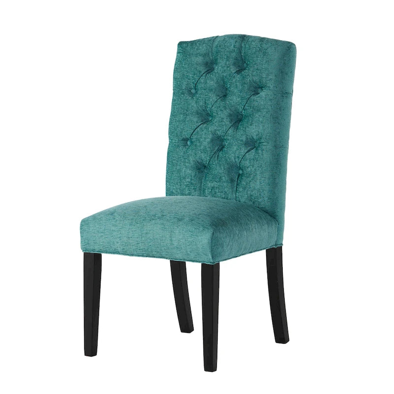 Upholstered Fabric Dining Chairs (Set of 2) by