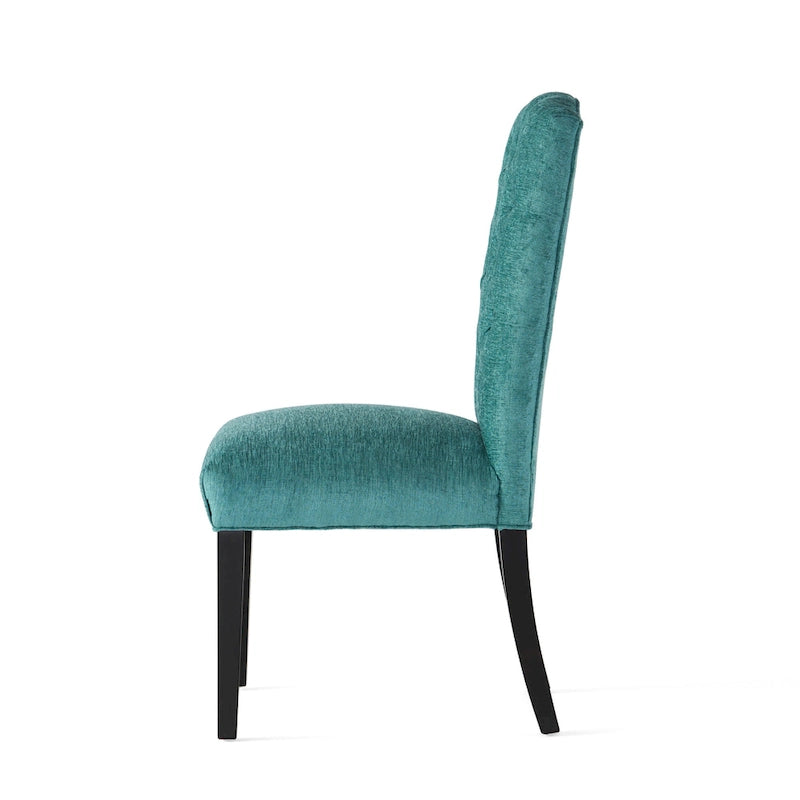 Upholstered Fabric Dining Chairs (Set of 2) by
