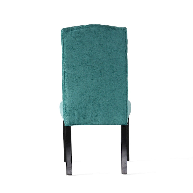 Upholstered Fabric Dining Chairs (Set of 2) by