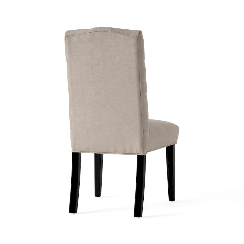 Upholstered Fabric Dining Chairs (Set of 2) by