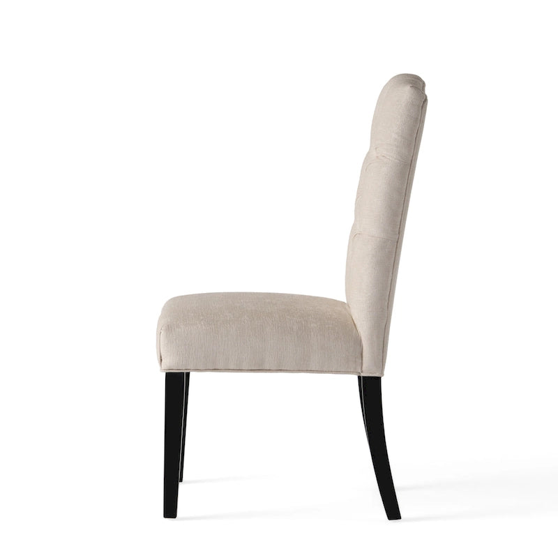 Upholstered Fabric Dining Chairs (Set of 2) by