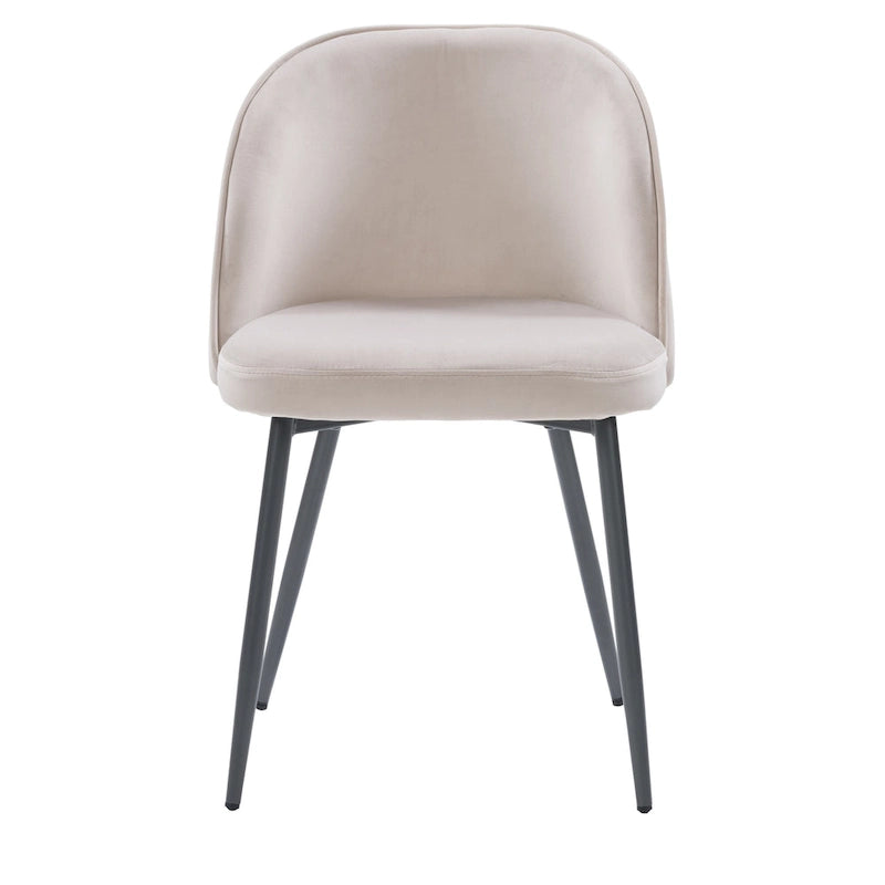 Velvet Upholstered Dining Chair