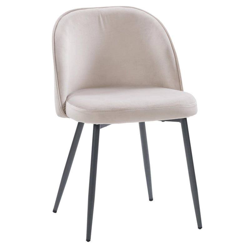 Velvet Upholstered Dining Chair