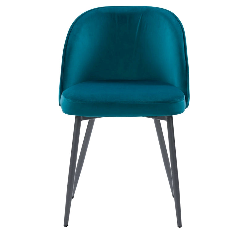 Velvet Upholstered Dining Chair