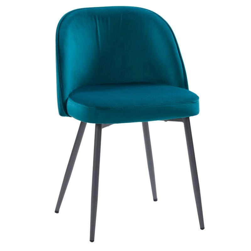 Velvet Upholstered Dining Chair