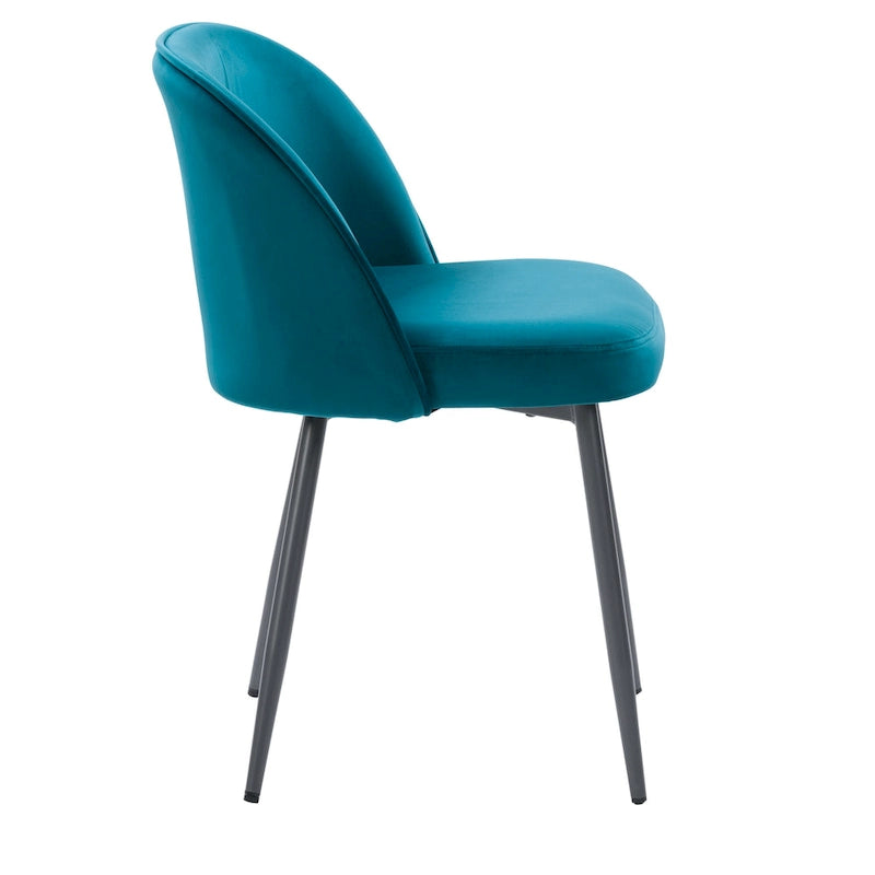 Velvet Upholstered Dining Chair