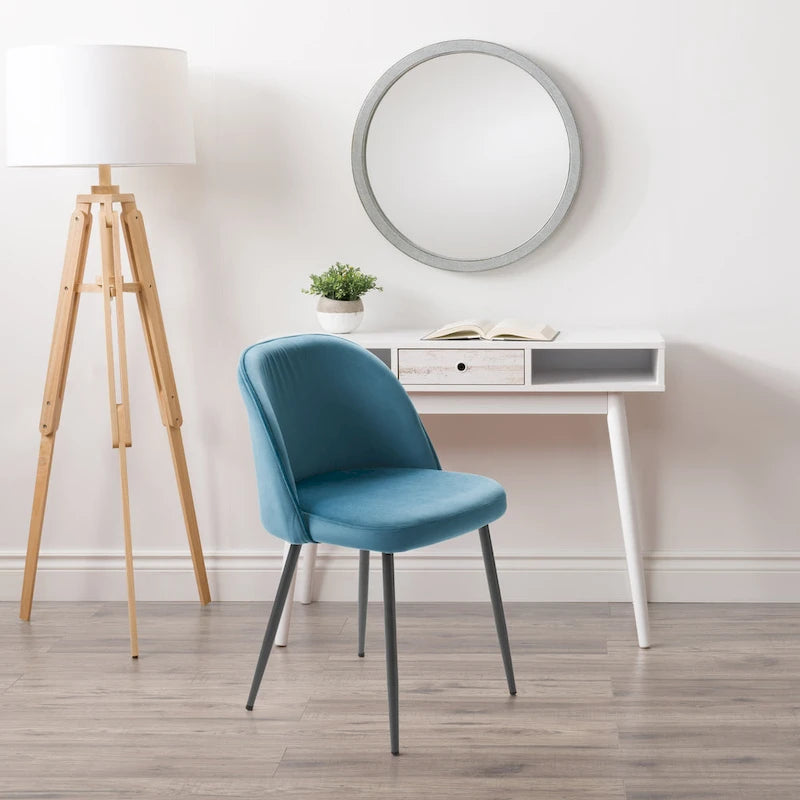 Velvet Upholstered Dining Chair