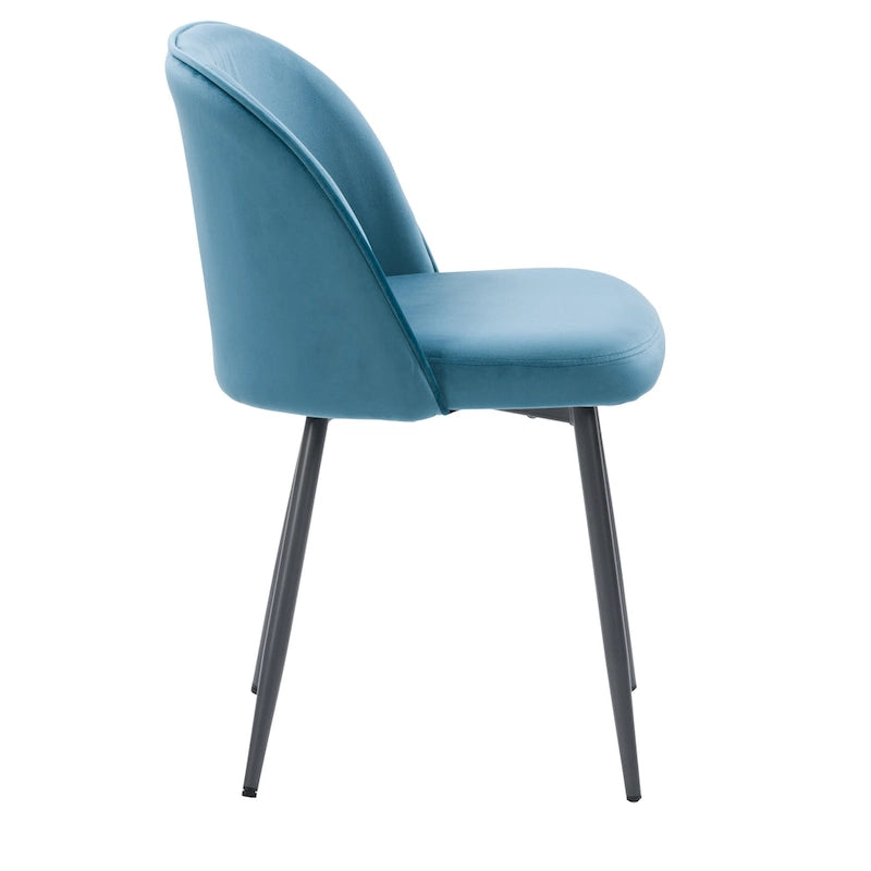 Velvet Upholstered Dining Chair