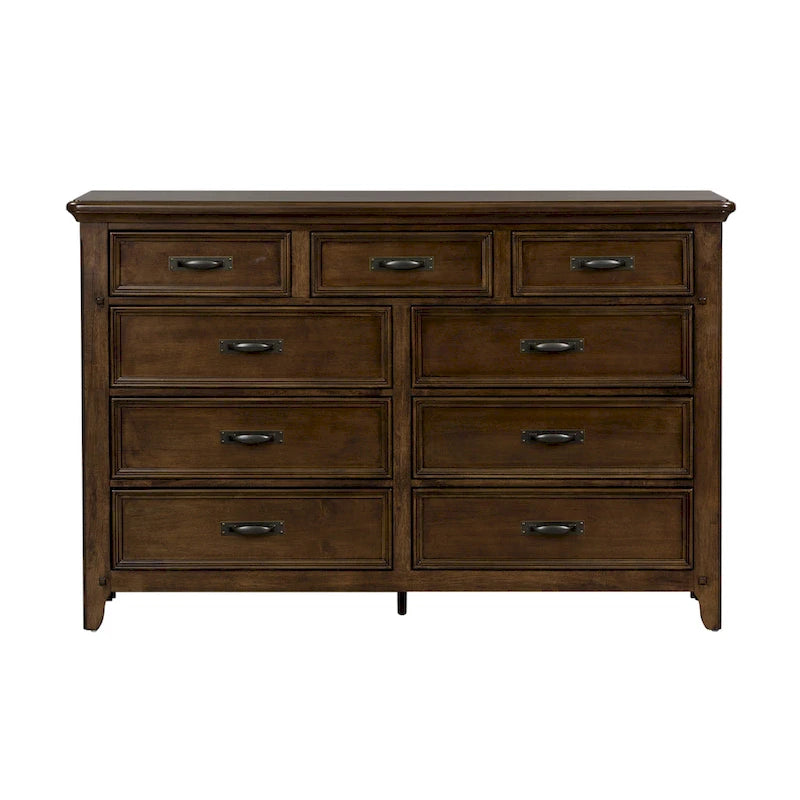 Tobacco Dresser & Mirror