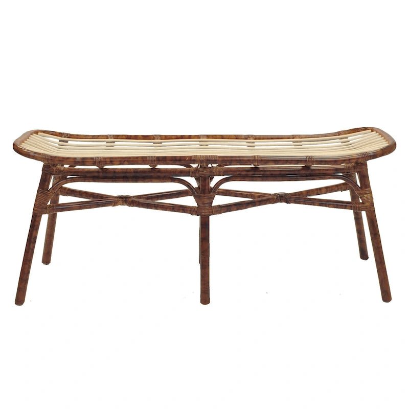 Rattan Bench