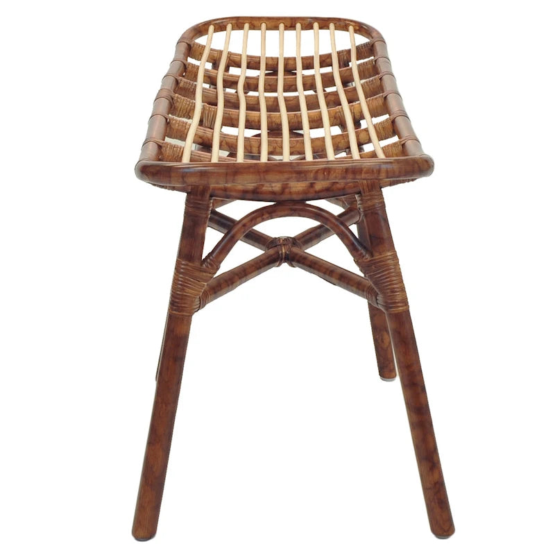 Rattan Bench