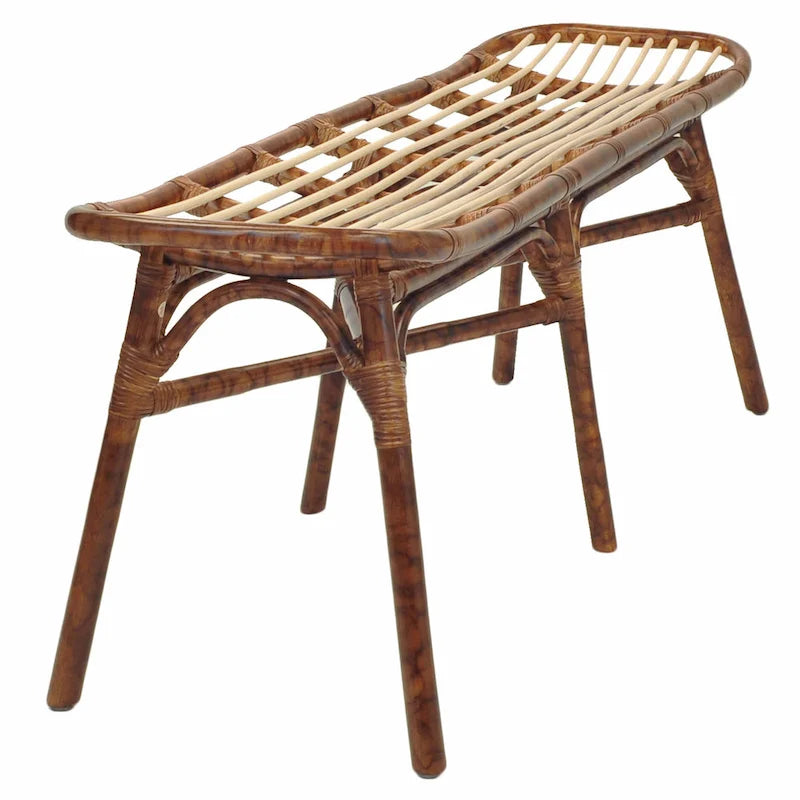 Rattan Bench