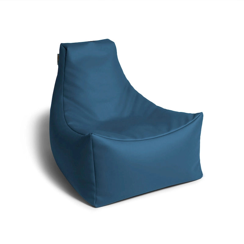 Kids Bean Bag Chair, Premium Vinyl, Royal Blue