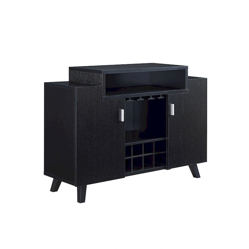 Contemporary 8-shelf Wine Cabinet Buffet