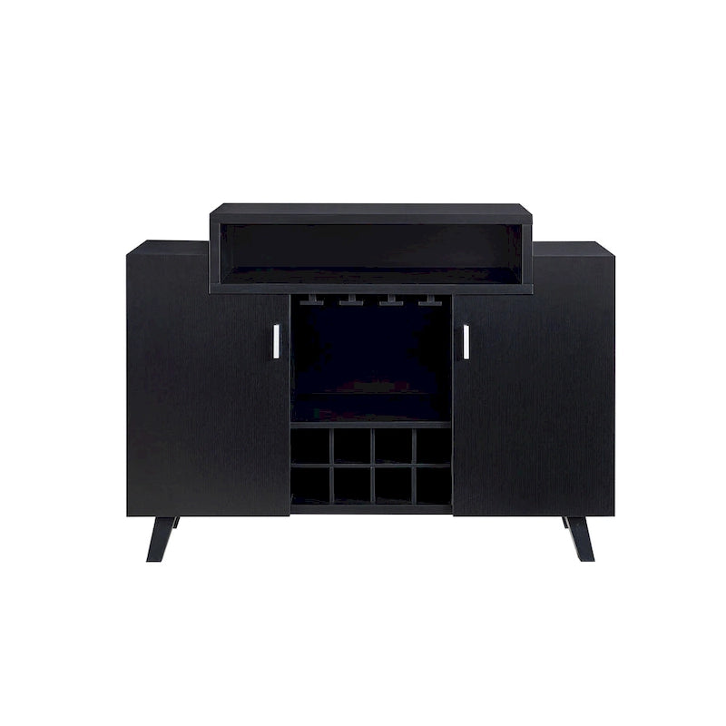 Contemporary 8-shelf Wine Cabinet Buffet