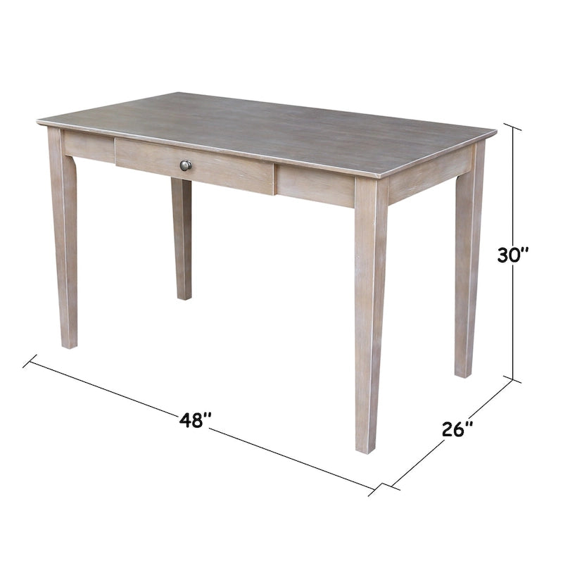 Solid Hardwood Writing Desk