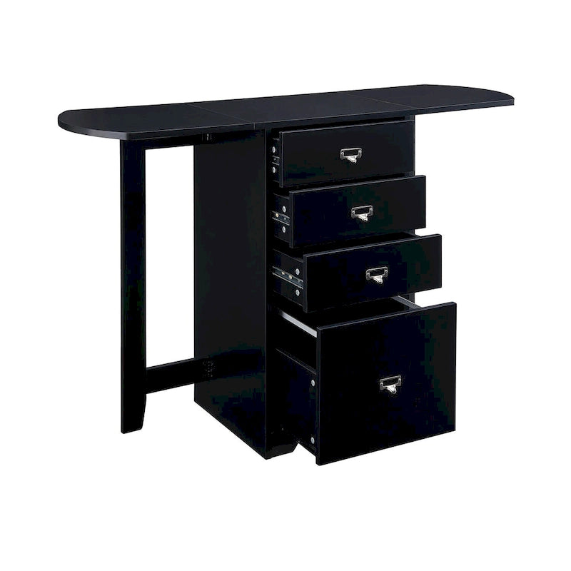 London White Fold-out Organizer and Craft Desk