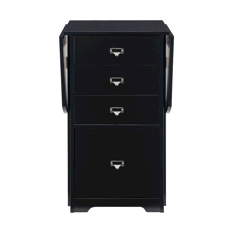 London White Fold-out Organizer and Craft Desk