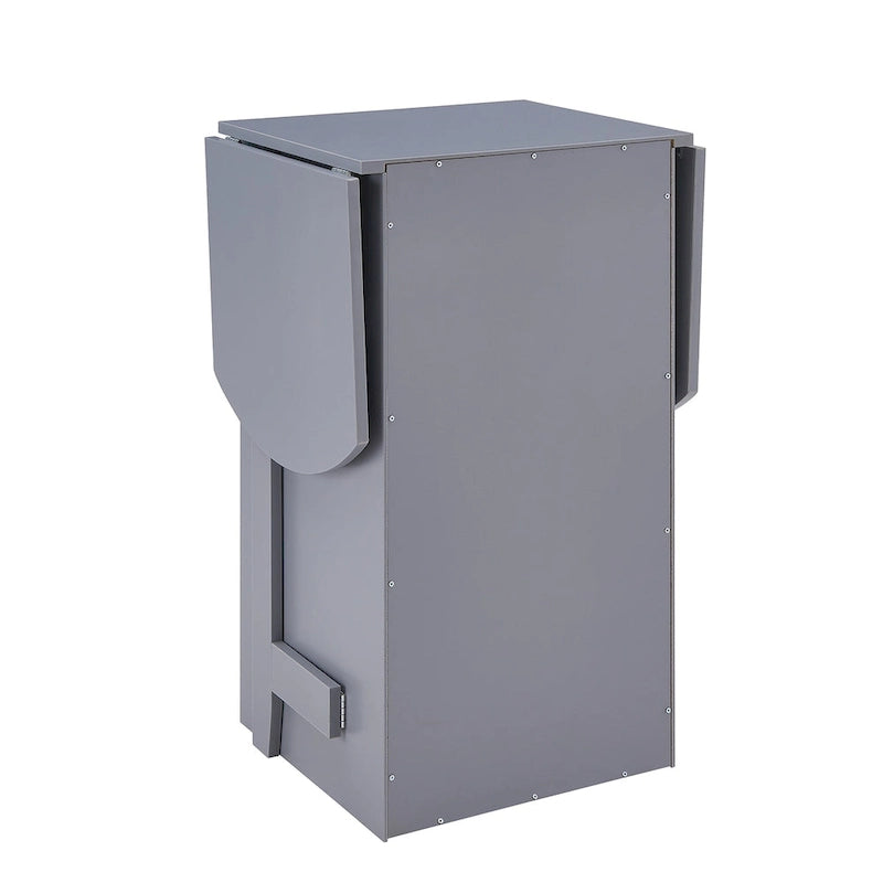 London White Fold-out Organizer and Craft Desk