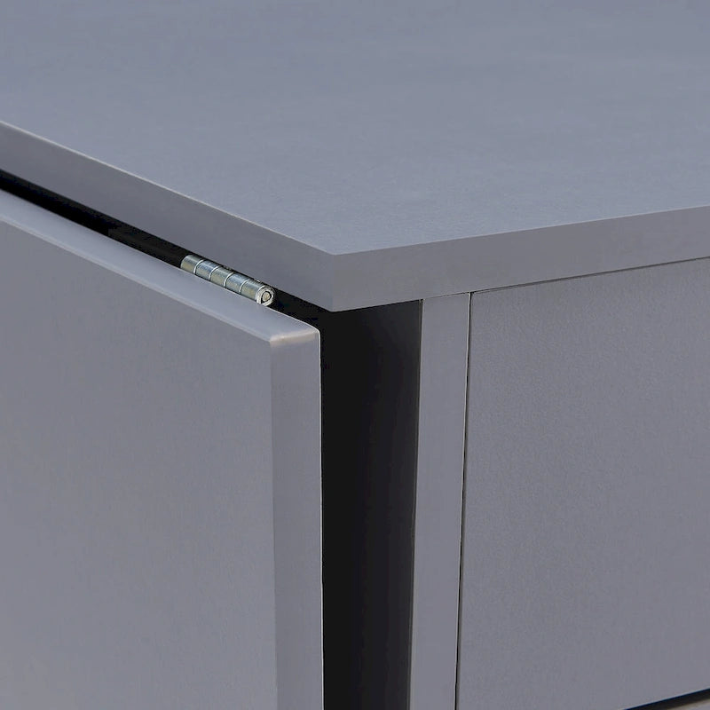 London White Fold-out Organizer and Craft Desk