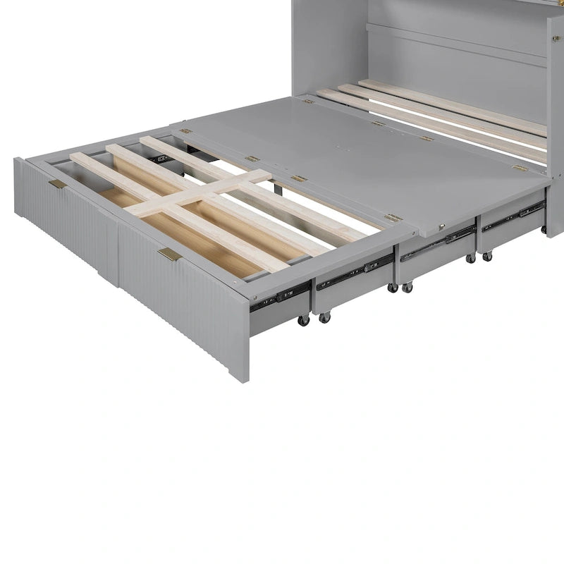 Murphy Bed with drawer and a set of Sockets & USB Ports